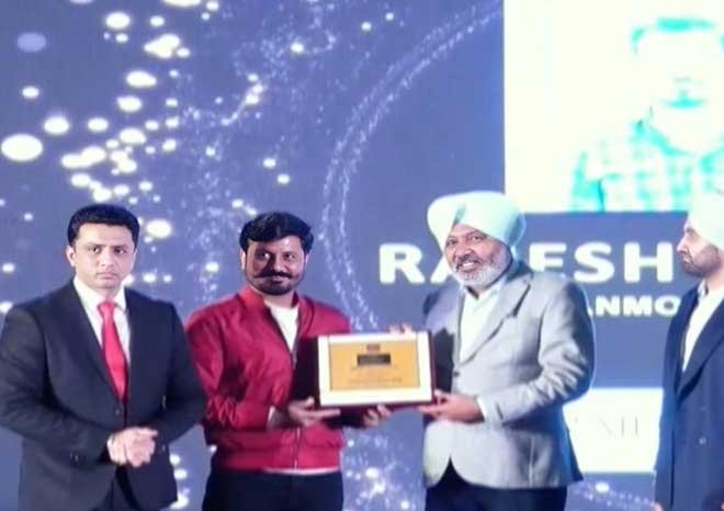 Rajesh Chopra with CM Sukhvinder Singh Sukhu